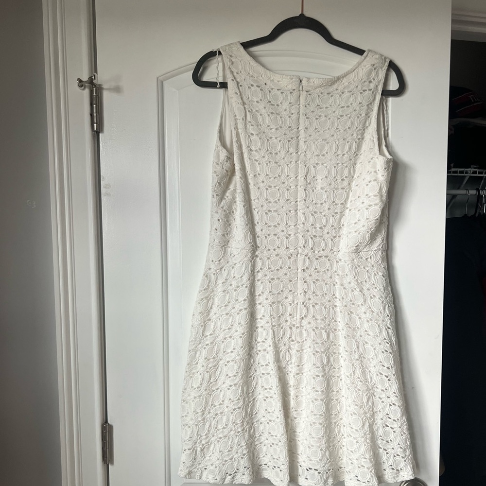 White Short Professional Dress